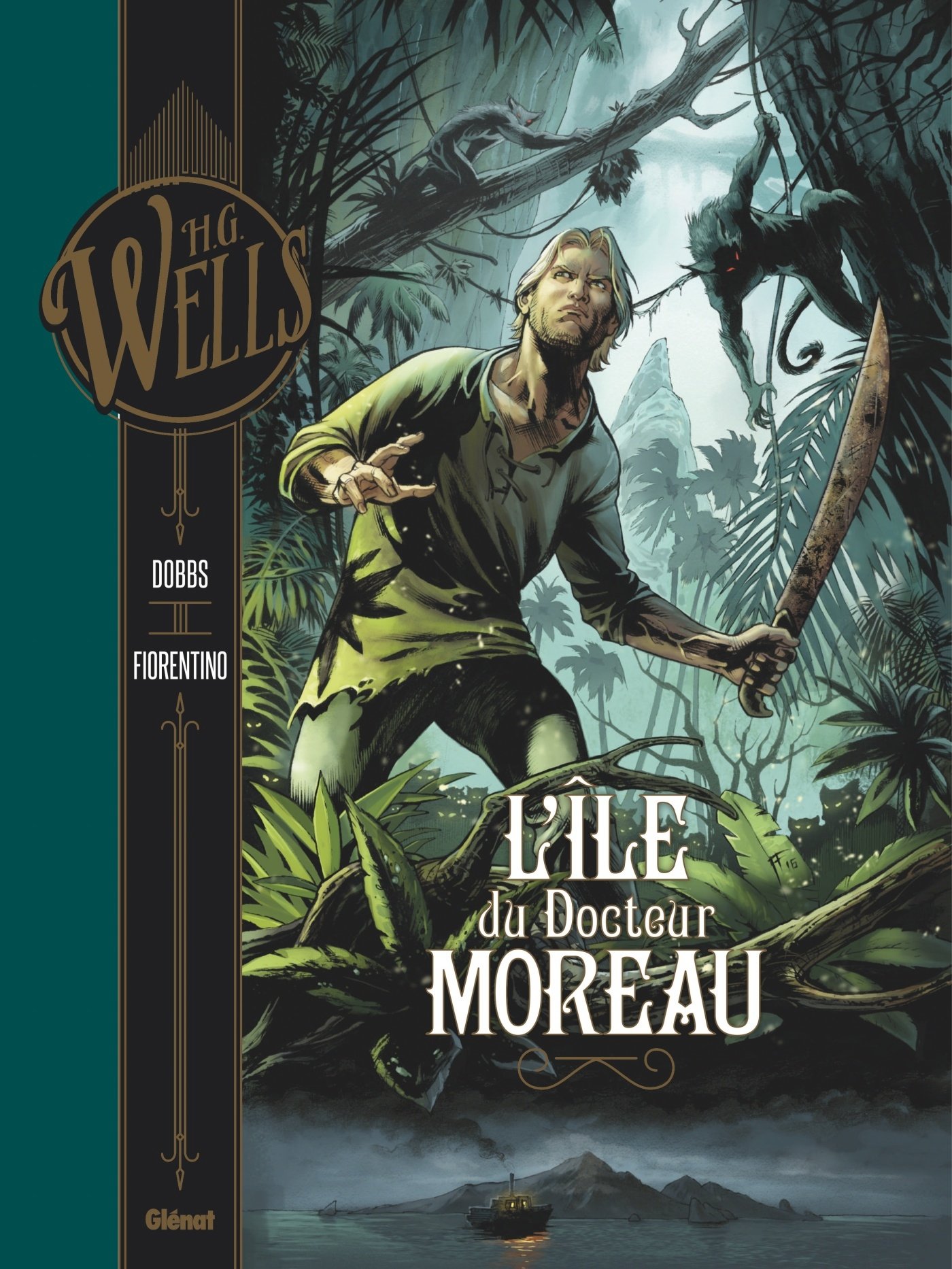 jaquette livre L'île du docteur Moreau