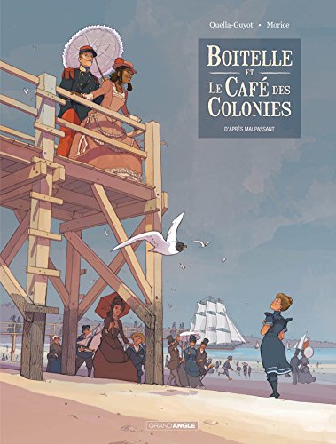 jaquette livre Boitelle Et Le Café Des Colonies