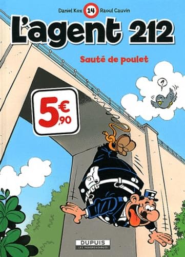 jaquette livre L'agent 212 Tome 14 - Sauté De Poulet