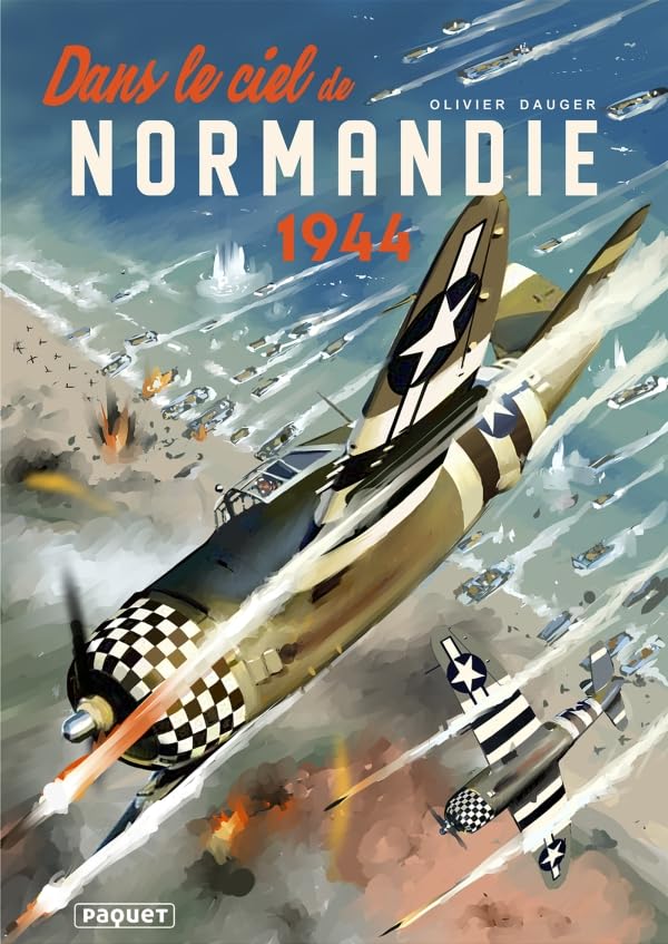 jaquette livre Dans Le Ciel De Normandie 1944