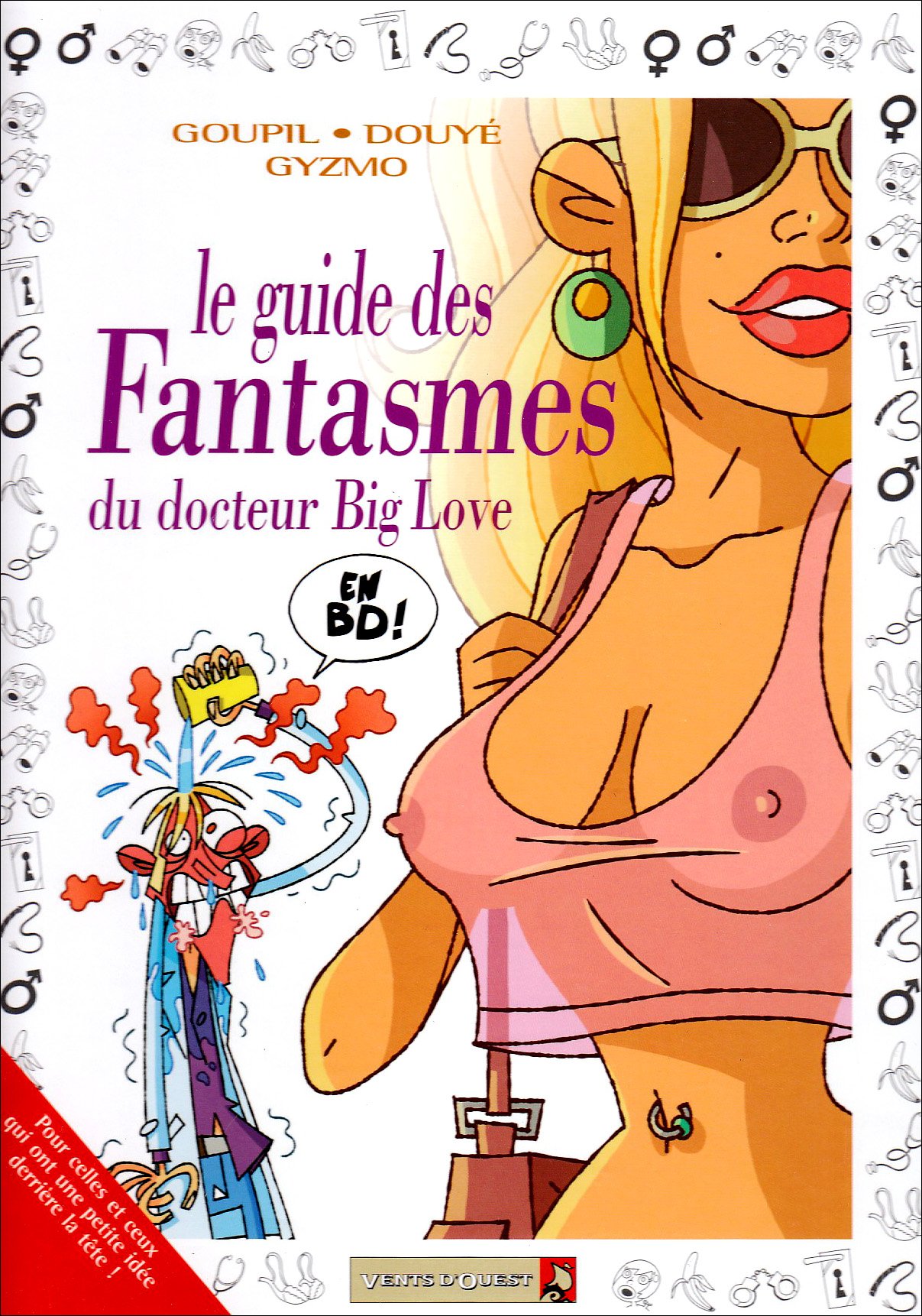 jaquette livre Le guide des fantasmes du docteur Big Love en BD !
