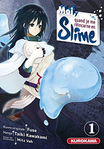 jaquette livre Moi quand je me réincarne en slime - Tome 1