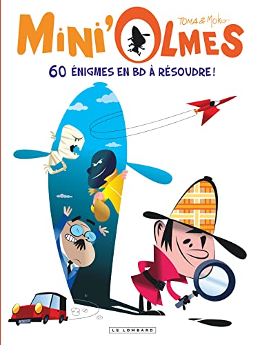 jaquette livre Mini'olmes Tome 1 - 60 Énigmes En Bd À Résoudre !