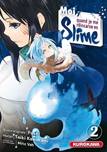 jaquette livre Moi quand je me réincarne en slime - Tome 2