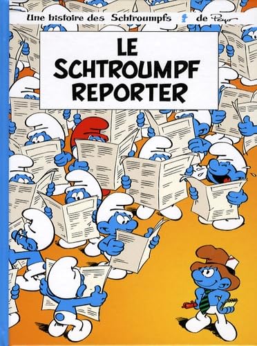jaquette livre Les Schtroumpfs - Le Schtroumpf Reporter - Mini-Album