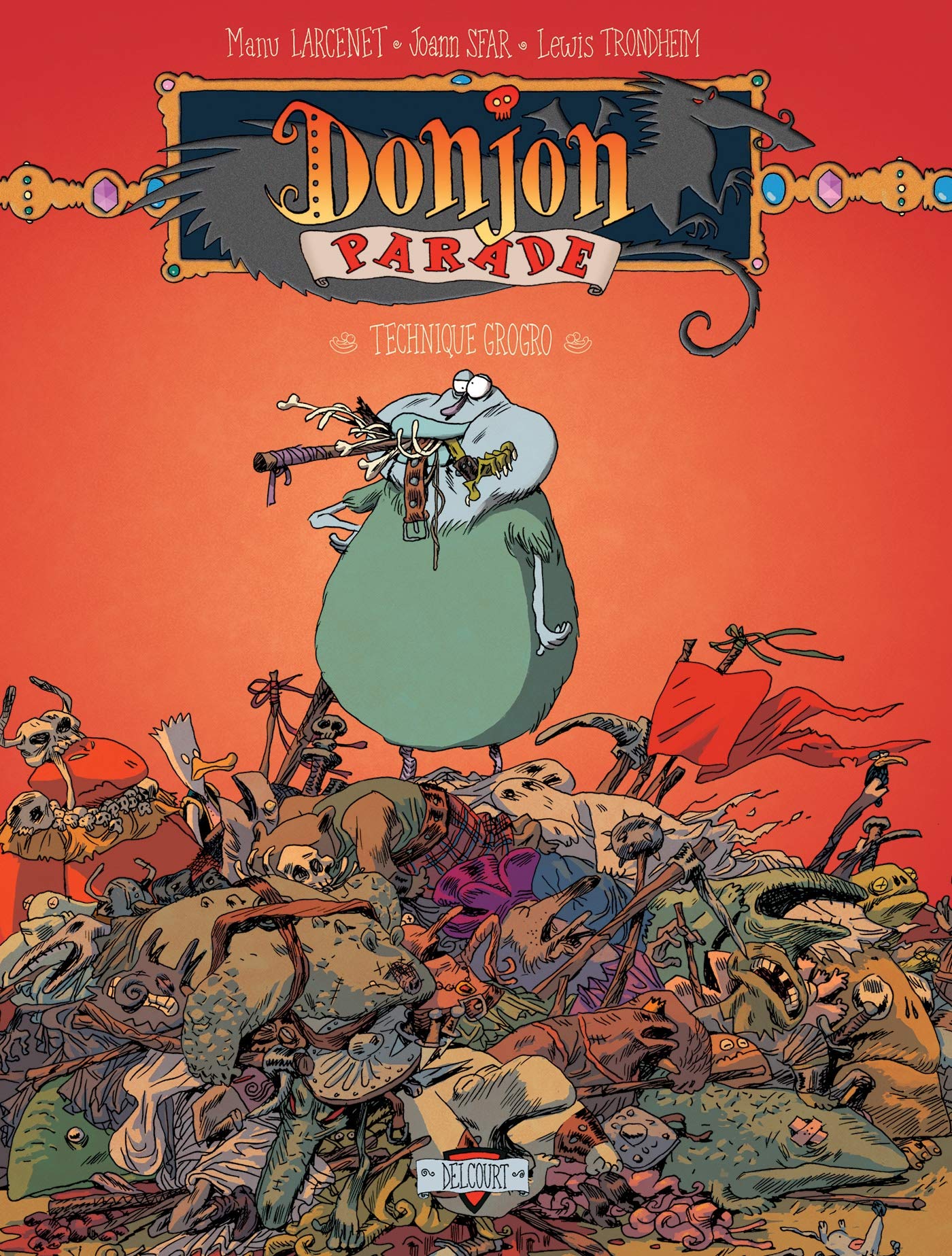 jaquette livre Donjon Parade T05: Technique Grogro