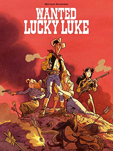 jaquette livre Wanted Lucky Luke