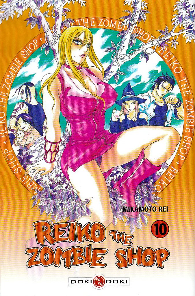 jaquette livre Reiko the Zombie Shop, Tome 10
