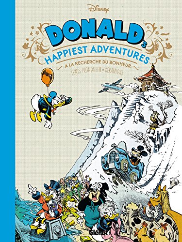 jaquette livre Donald's Happiest Adventures - A La Recherche Du Bonheur