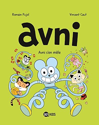 jaquette livre Avni Tome 4 - Avni S'en Mêle