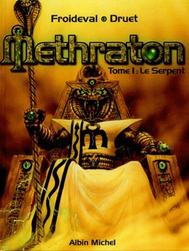 jaquette livre Methraton Tome 1 - Le Serpent
