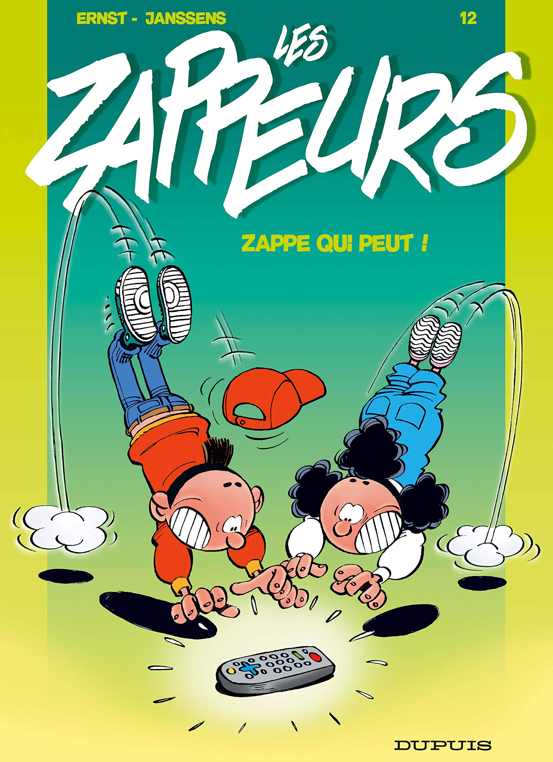jaquette livre Les Zappeurs, tome 12 : Zappe qui peut !