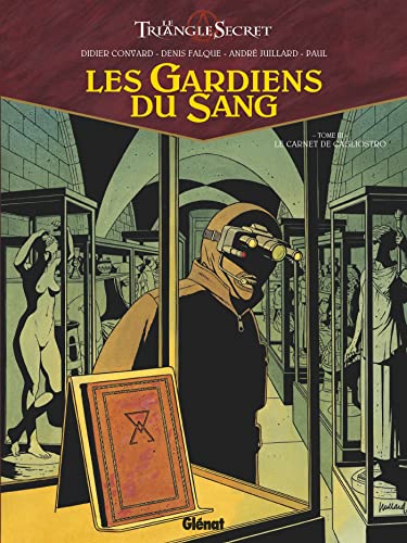 jaquette livre Les Gardiens Du Sang Tome 3 - Le Carnet De Cagliostro
