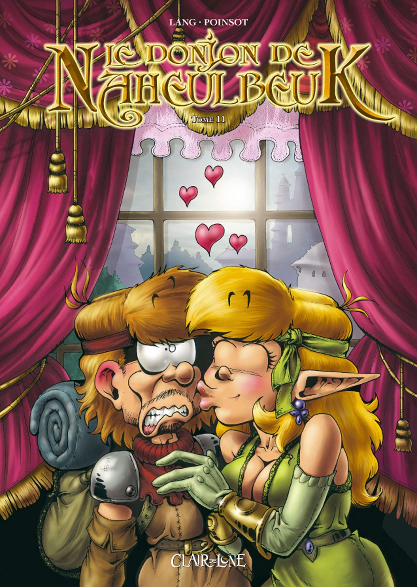 jaquette livre Le donjon de Naheulbeuk, tome 11