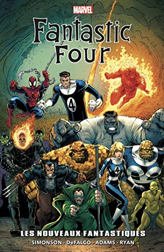 jaquette livre Fantastic Four Tome 4 - Les Nouveaux Fantastiques