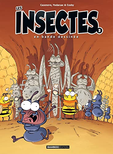 jaquette livre Les Insectes En Bande Dessinée Tome 5