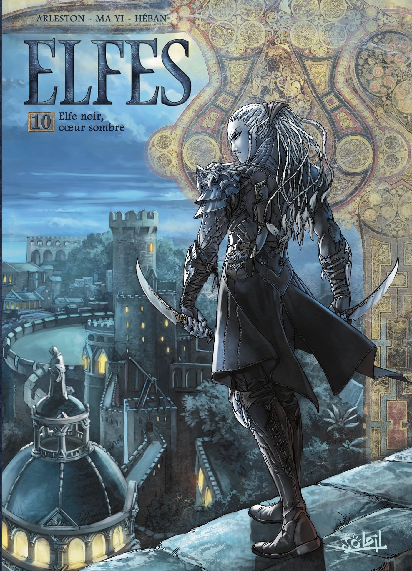 jaquette livre Elfes T10 Elfe Noir Coeur Sombre