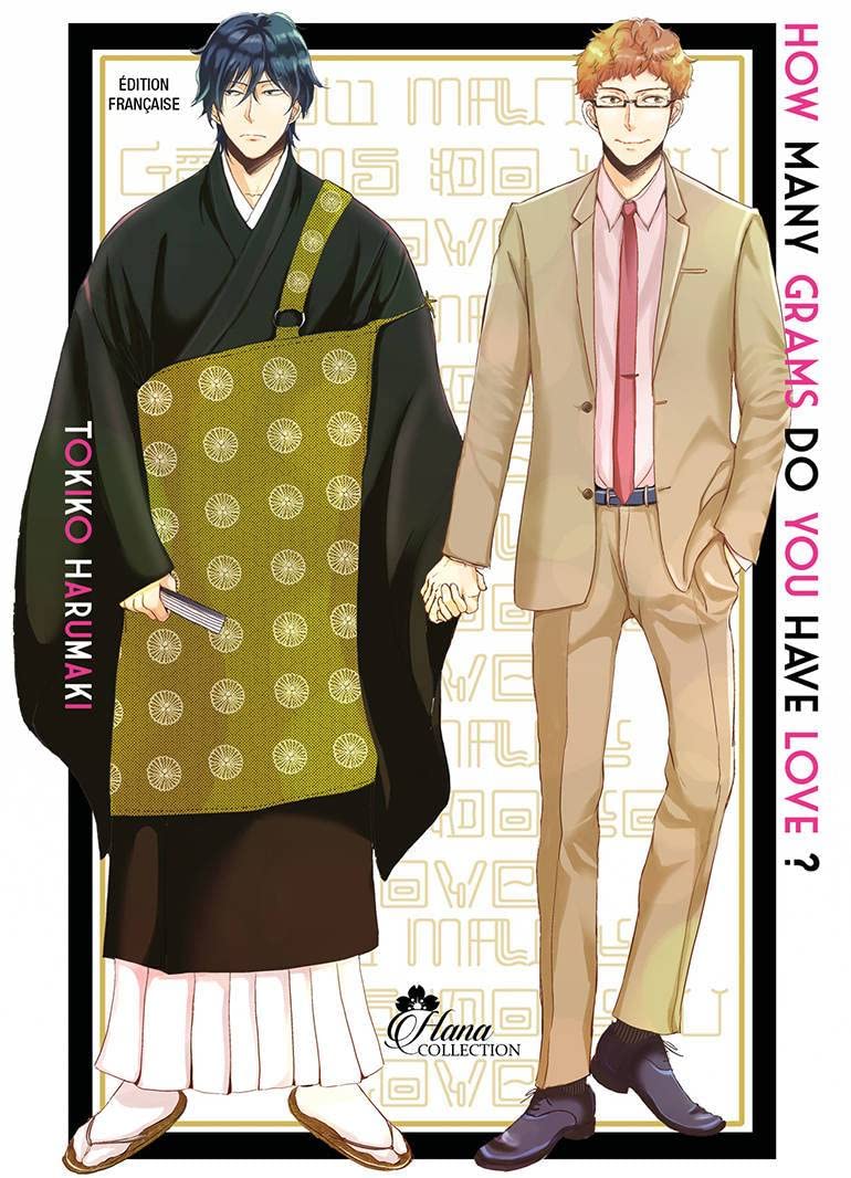 jaquette livre How many Grams do you have love ? - Livre (Manga) - Yaoi - Hana Collection