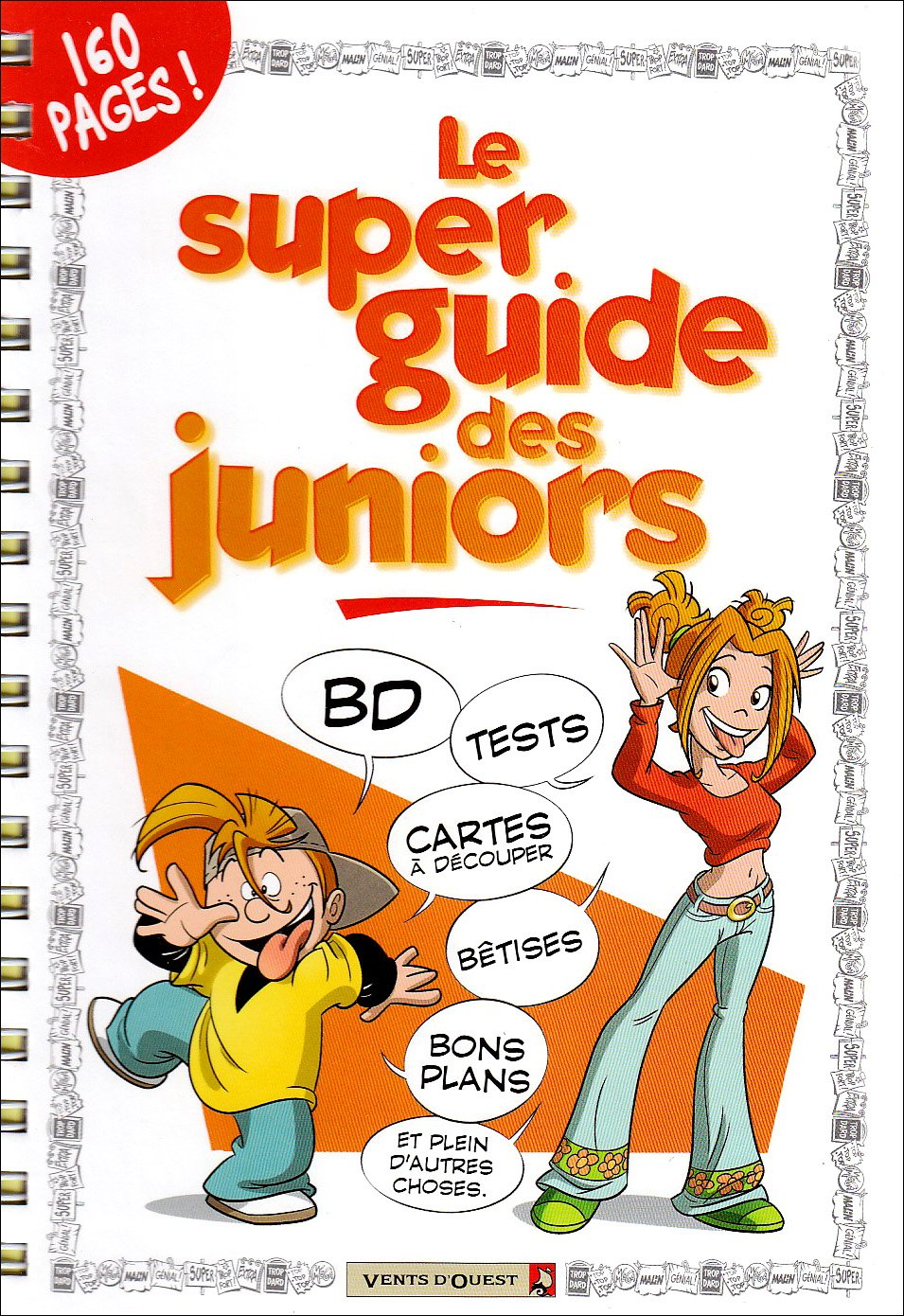 jaquette livre Le super guide des juniors