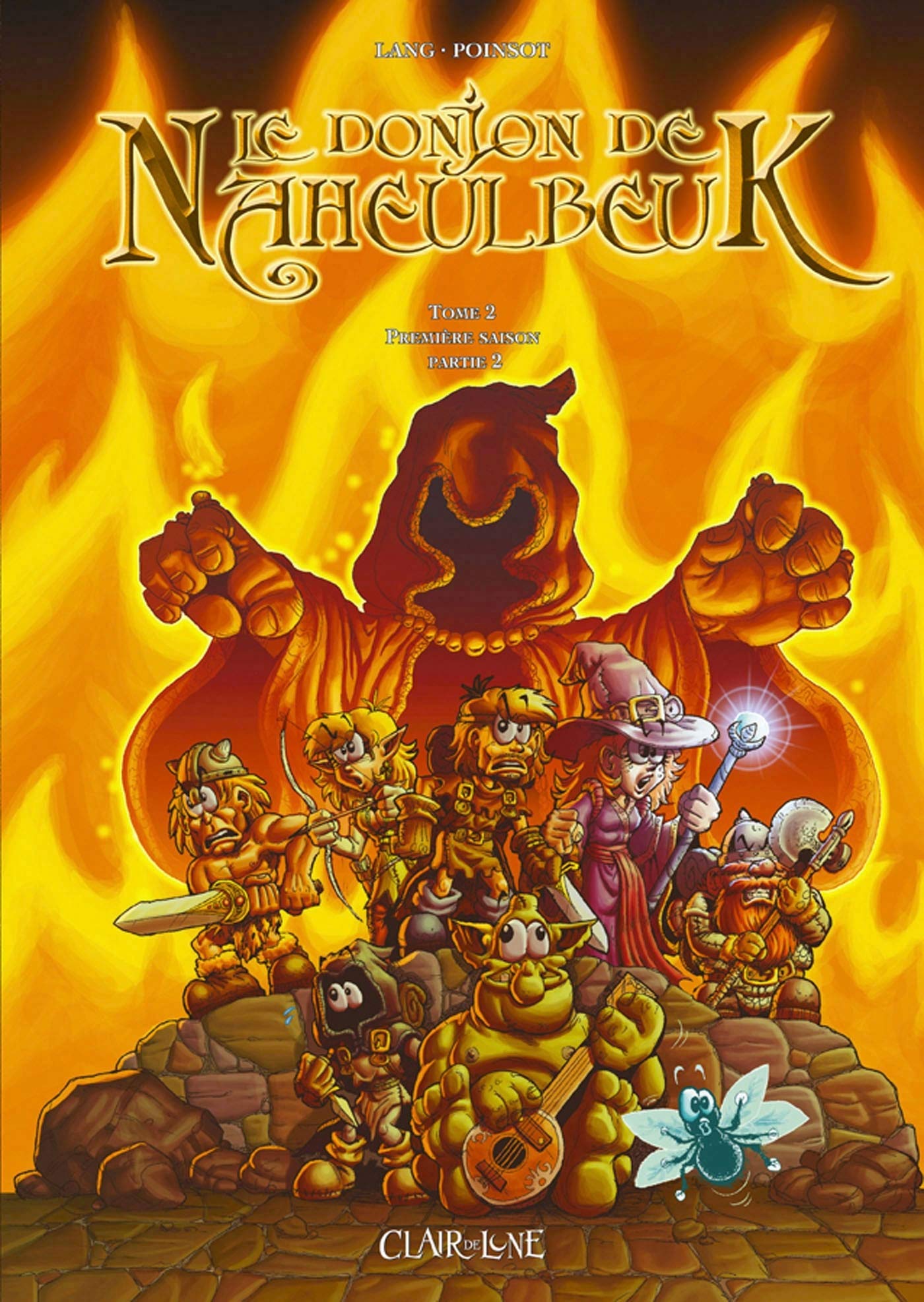 jaquette livre Le Donjon de Naheulbeuk, tome 2 : Première saison, partie 2