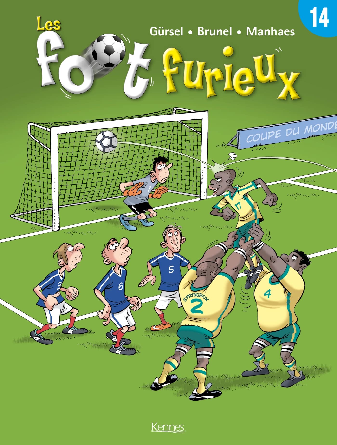 jaquette livre Foot furieux T14