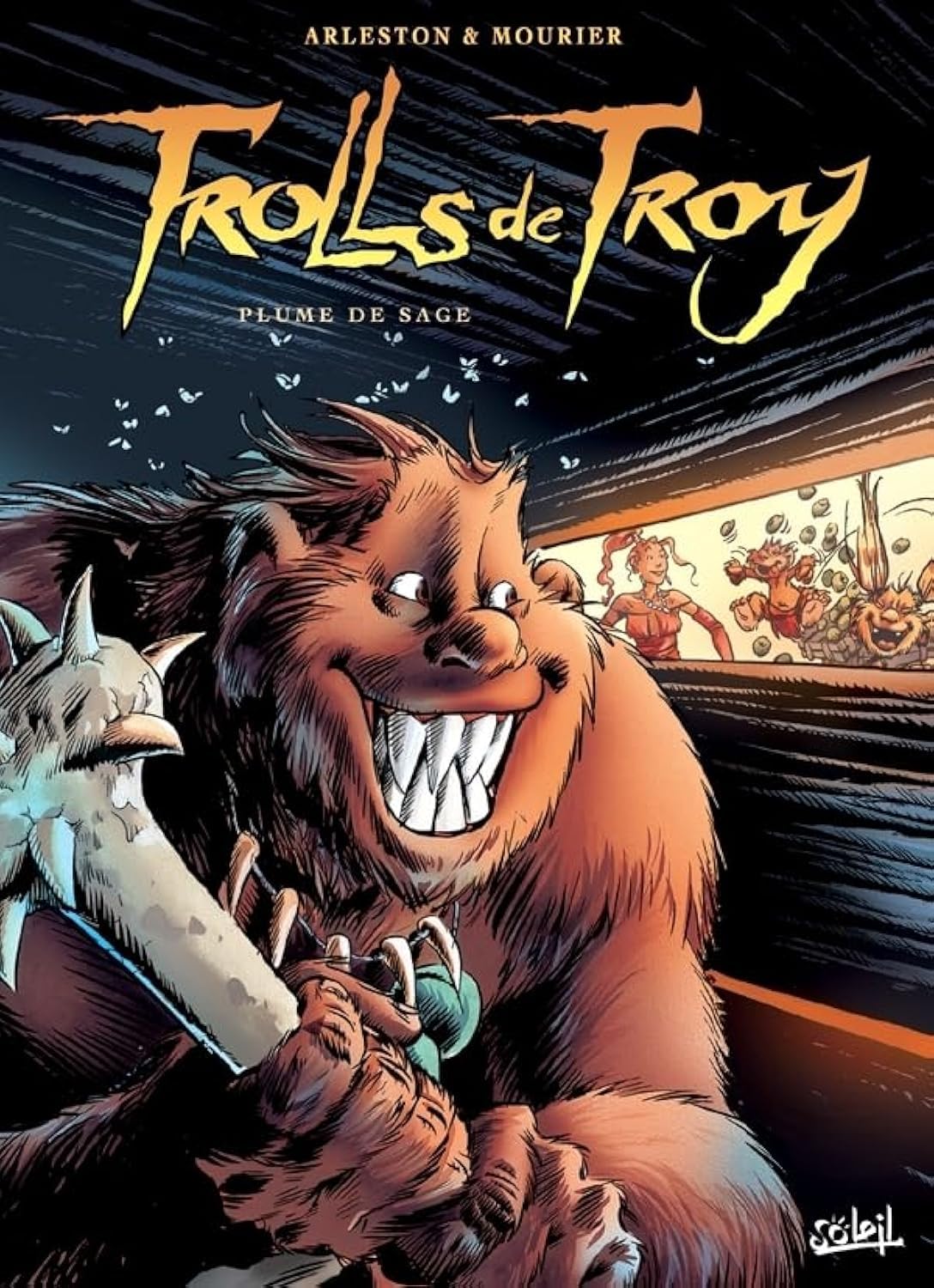 jaquette livre Trolls de Troy, tome 7 : Plume de sage