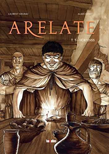 jaquette livre Arelate Tome 5 - Hortensis