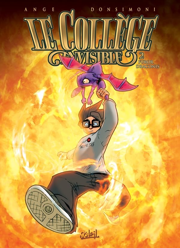 jaquette livre Le Collège Invisible Tome 2 - Furor Draconis