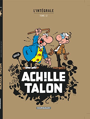 jaquette livre Achille Talon L'intégrale Tome 12