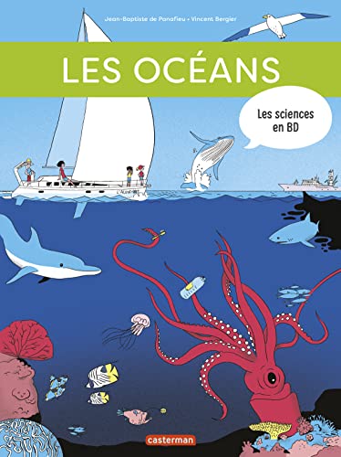 jaquette livre Les Sciences En Bd - Les Océans