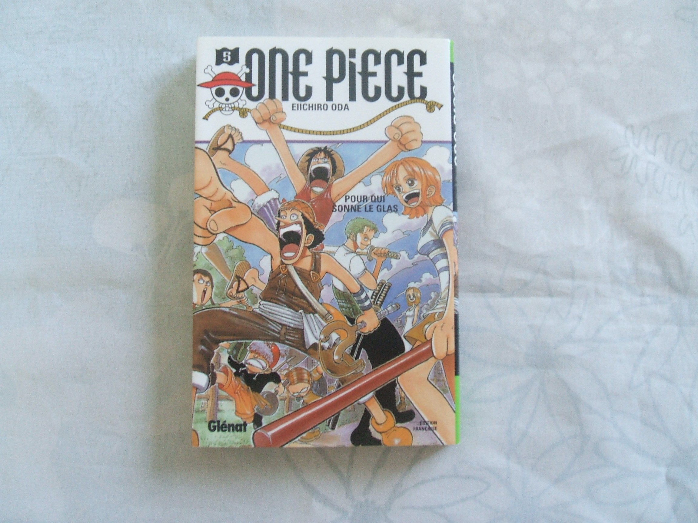 jaquette livre One piece Vol.5