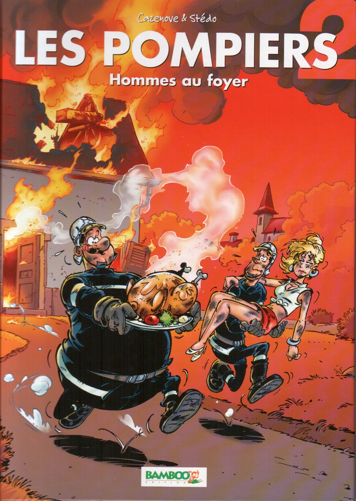 jaquette livre Pompiers t02 op découverte