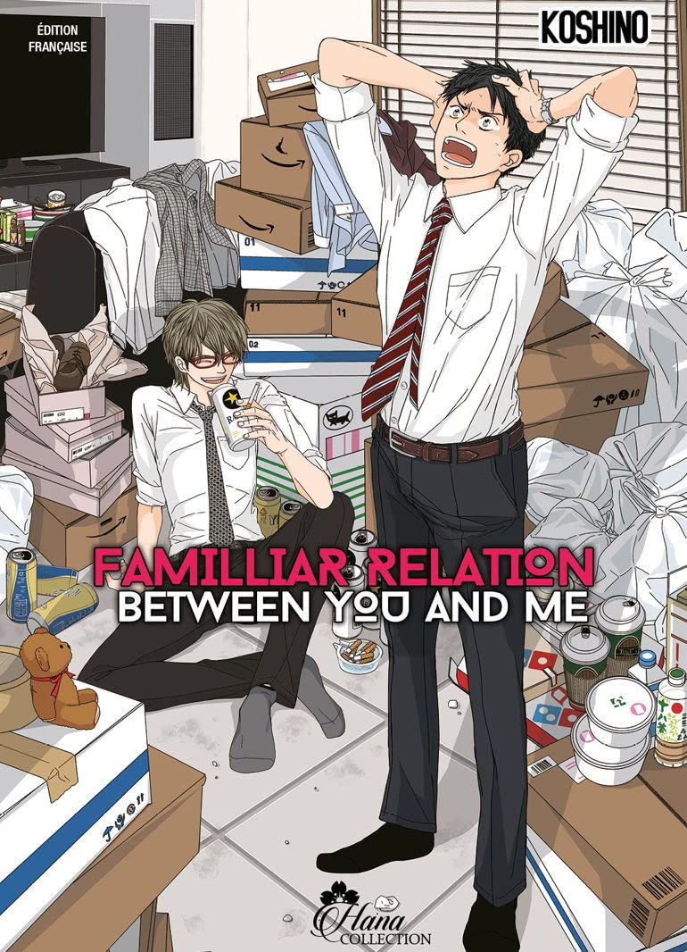 jaquette livre Familiar relation between you and me - Livre (Manga) - Yaoi - Hana Collection