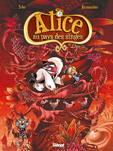 jaquette livre Alice Au Pays Des Singes Tome 3