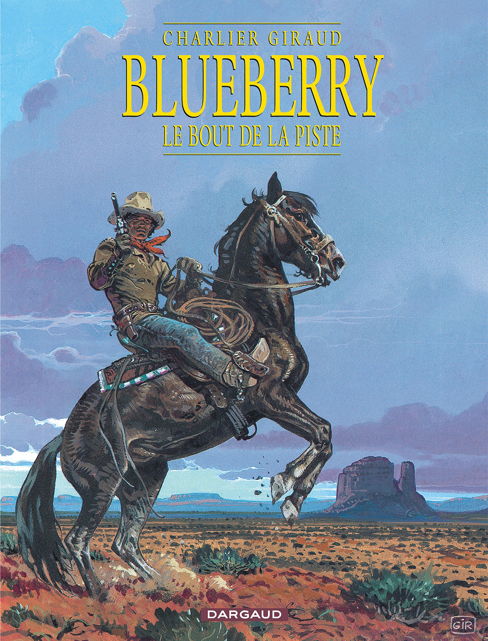 jaquette livre Blueberry, tome 22 : Le Bout de la piste
