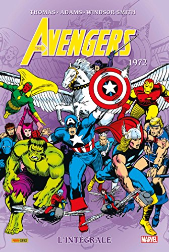 jaquette livre The Avengers : L'intégrale - 1972