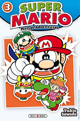 jaquette livre Super Mario - Manga adventures - Tome 3