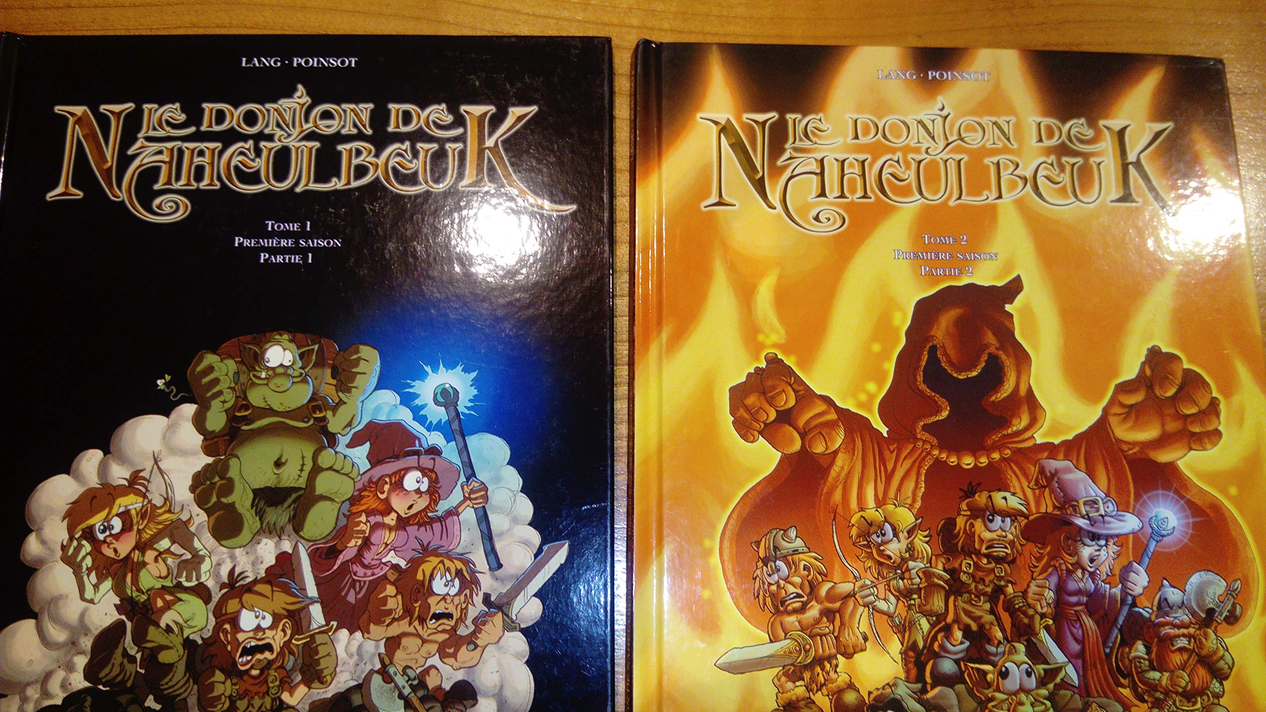 jaquette livre Le Donjon de Naheulbeuk, Première saison : Coffret en 2 volumes : Tomes 1 et 2