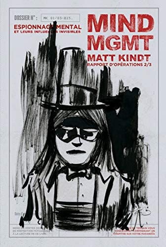 jaquette livre Mind Mgmt Rapport D'opérations Tome 2 - Espionnage Mental Et Son Incidence Collective