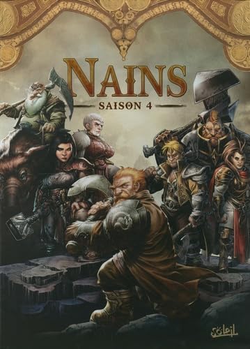 jaquette livre Terres D'arran : Nains Saison 4 - Coffret En 5 Volumes - Tome 16, Tala De La Forge - Tome 17, Gurdan Du Malte - Tome 18, Ararun Du Temple - Tome 19, Tadgar Des Errants - Tome 20, Svara Du...