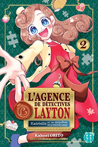 jaquette livre Agence de Détectives Layton - Katrielle et les Enquêtes Mysterieuses (l') - Tome 2