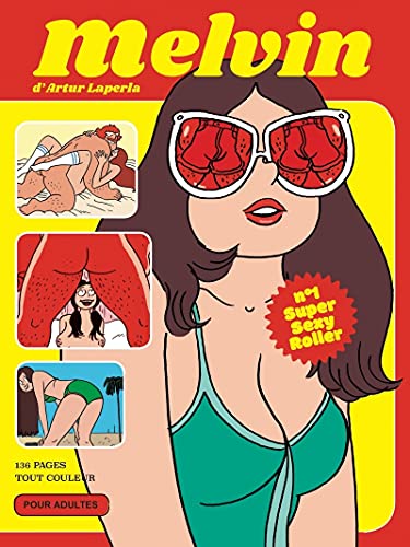 jaquette livre Melvin Tome 1 - Super Sexy Roller