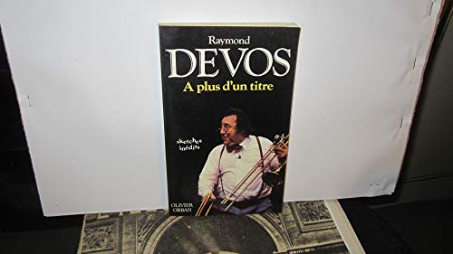 jaquette livre À Plus D'un Titre