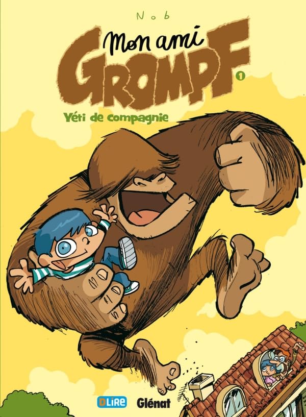jaquette livre Mon Ami Grompf Tome 1 - Yéti De Compagnie