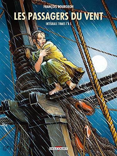 jaquette livre Les Passagers Du Vent Intégrale Tomes 1 À 5 - Tome 1, La Fille Sous La Dunette - Tome 2, Le Ponton - Tome 3, Le Compoir De Juda - Tome 4, L'heure Du Serpent - Tome 5, Le Bois D'ébène