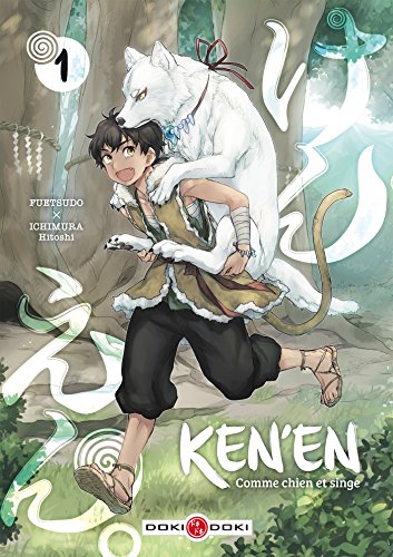 jaquette livre Ken'en - Comme chien et singe - Tome 1