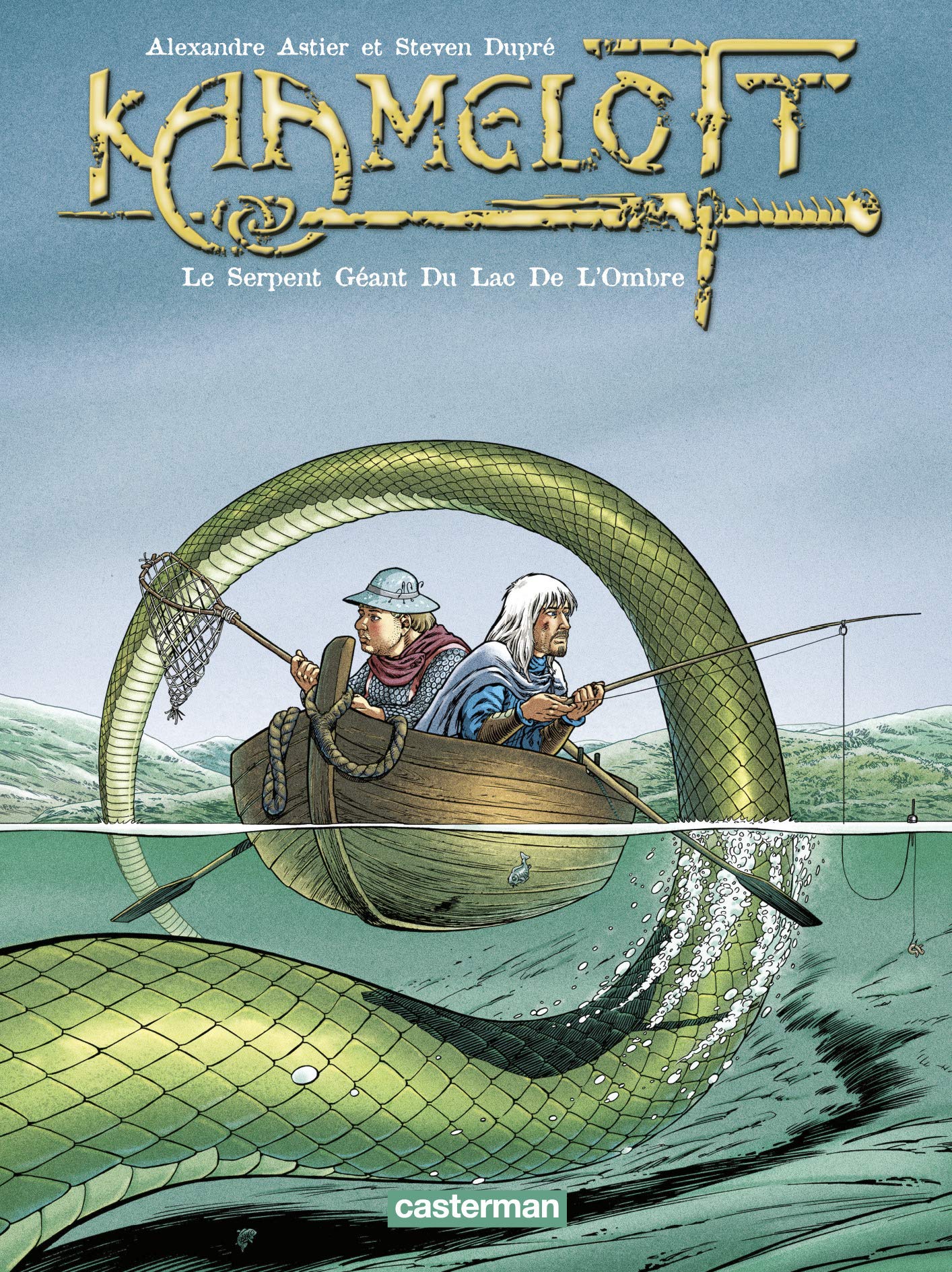 jaquette livre Kaamelott, Tome 5 : Le Serpent Géant Du Lac De L'Ombre