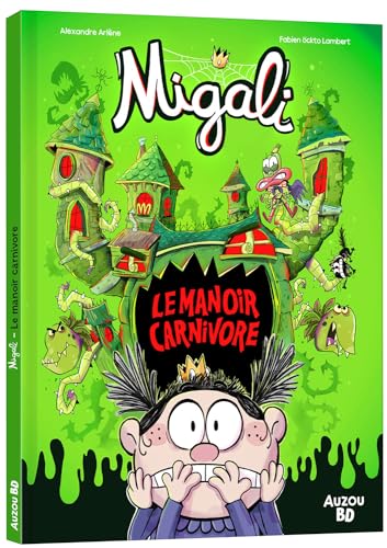jaquette livre Migali Spécial Frissons ! - Le Manoir Carnivore