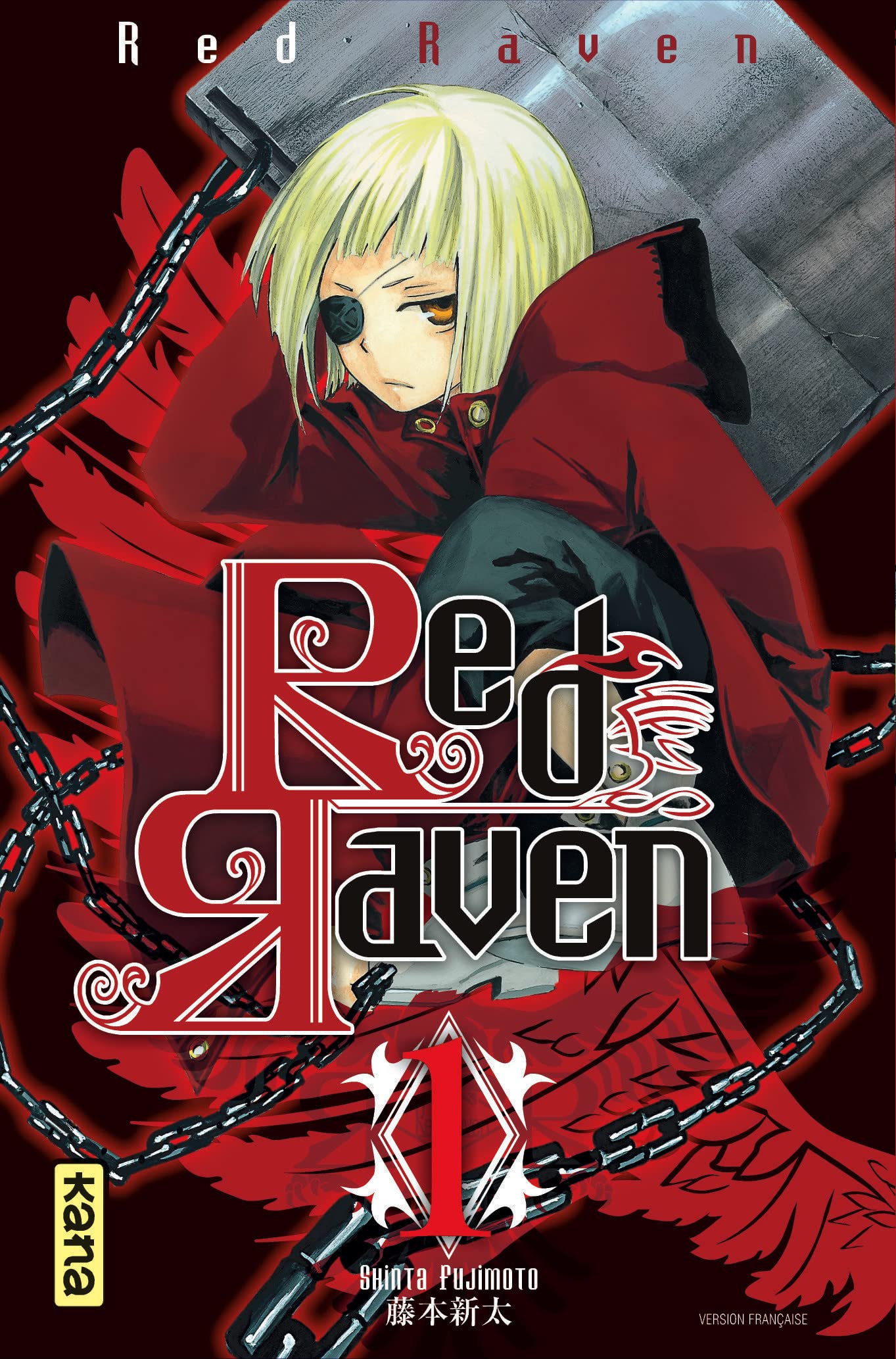 jaquette livre Red raven Vol.1