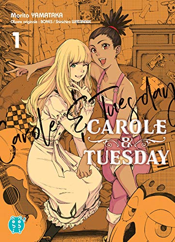 jaquette livre Carole and Tuesday - Tome 1